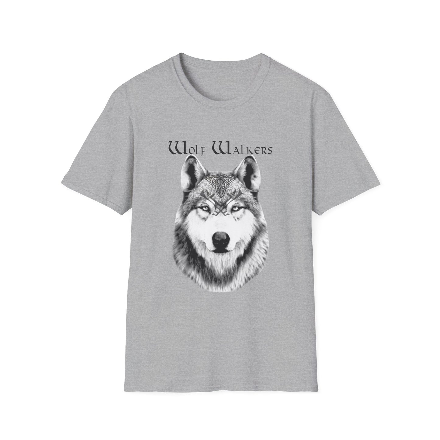 Wolf Walkers Unisex Softstyle T-Shirt - Book Lover Apparel