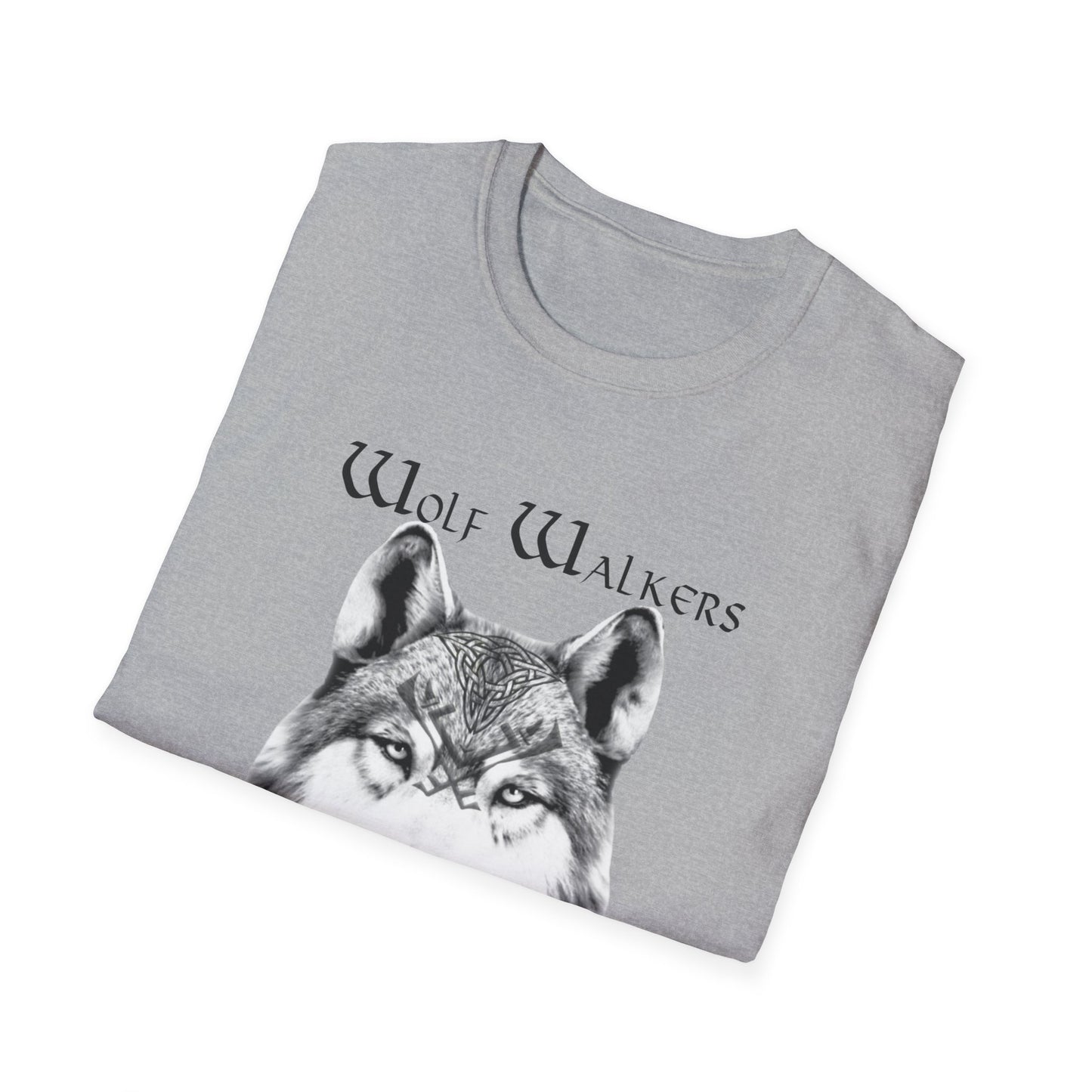 Wolf Walkers Unisex Softstyle T-Shirt - Book Lover Apparel